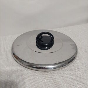 T-Fal 10"‎ Stainless Steel Lid Adjustable Steam Vent For Frying Pan Pot